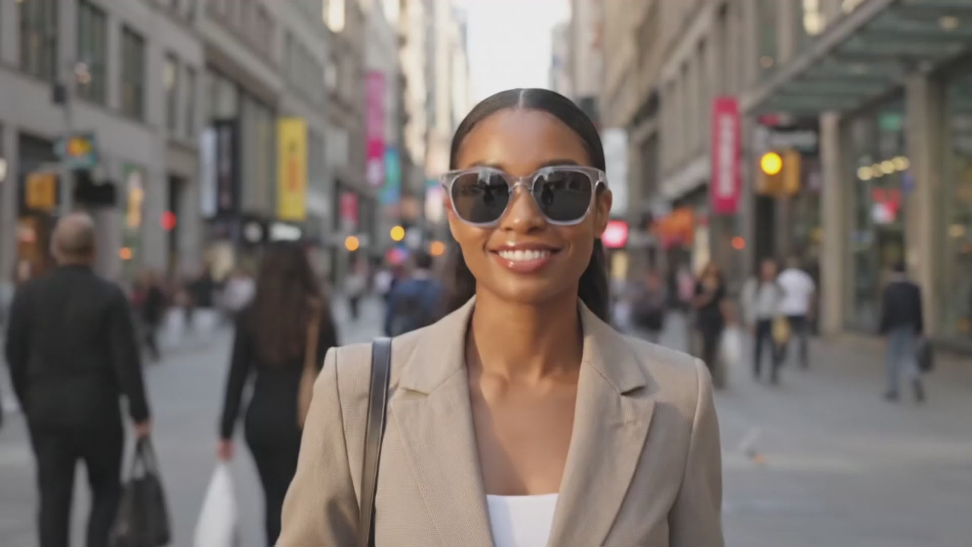 Gafas inteligentes con Cámara HD, Bluetooth  y AI